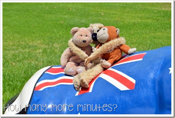 Shepparton: Mooving Art Exhibit ~ How Many More Minutes?
