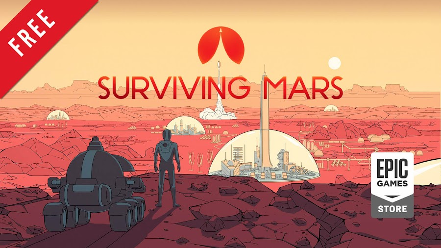 surviving mars free pc game epic games store city builder simulation 2018 haemimont games paradox interactive