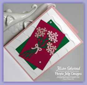 Bouquet Bunch Framelits Dies, Ruffled Dynamic Textured Impressions Embossing Folder