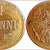 Penni: coin from Grand Duchy of Finland (Finnish Civil War)