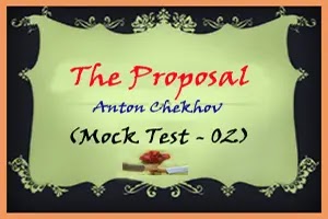 The Proposal - M.C.Q. (Mock Test - 02)