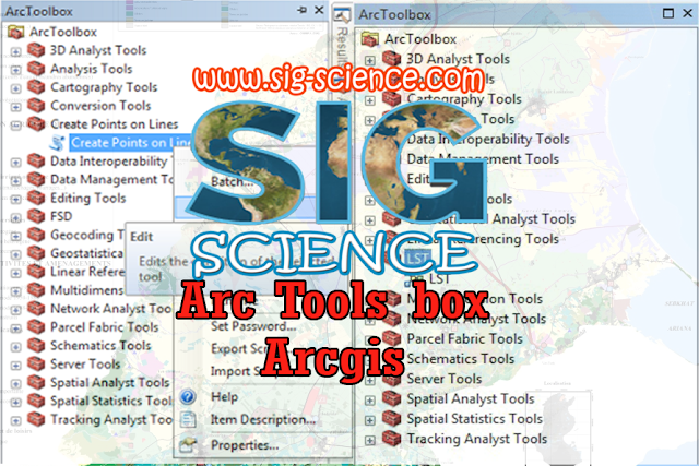 شرح 100 أداة ARC TOOLS BOX في برنامج  Arcgis باللغة العربية