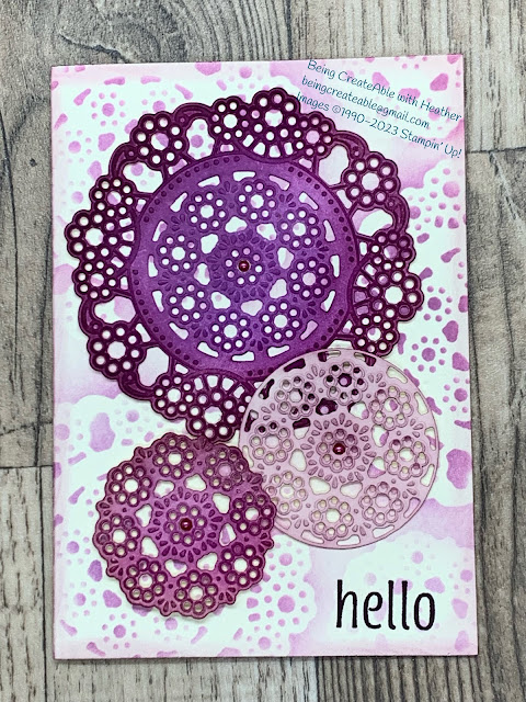 Delightful Doily Hybrid, Stampin' Up!