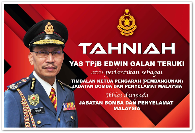 Pelantikan  Timbalan Ketua Pengarah (Pembangunan), Jabatan Bomba dan Penyelamat Malaysia