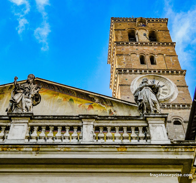 Igreja de Santa Maria in Trastevere em Roma