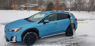 Crosstrek Hybrid is great in the snow