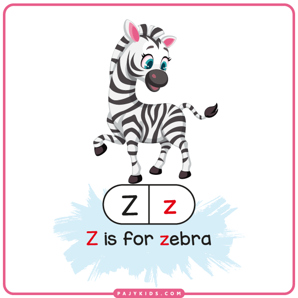 حرف z - تعليم حرف z - تعلم حرف z