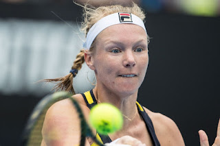 Kiki Bertens at 2019 Sydney International Tennis