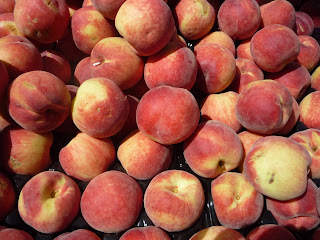 white peaches