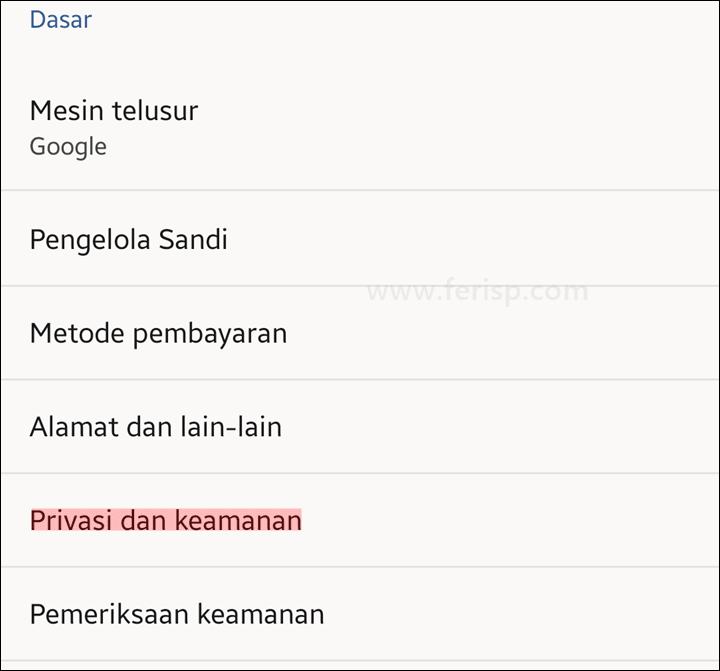 Cara Mengubah DNS di Google Chrome