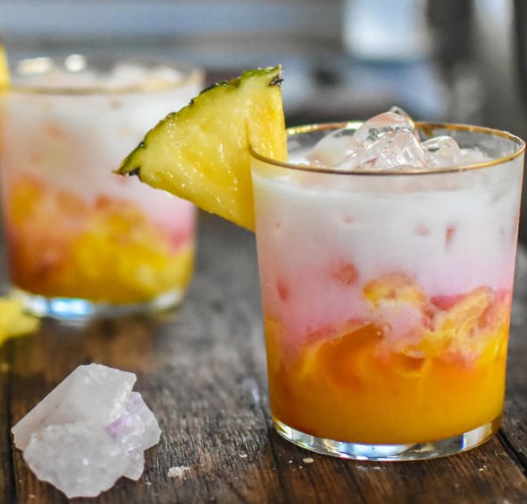 Colada Sunrise #drink #cocktail