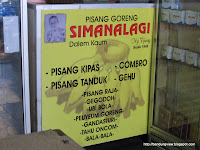 pisang goreng Simanalagi Bandung