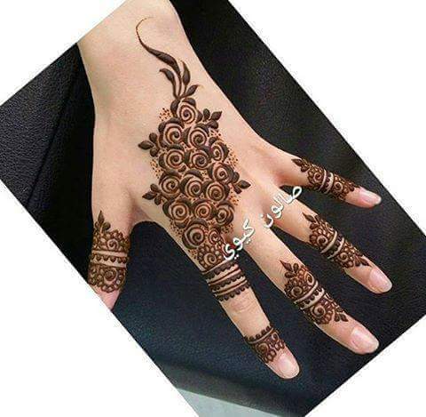 Awesome simple mehandi design