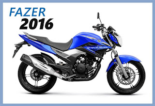 Yamaha Fazer 250 2016 azul