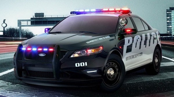 Ford Taurus police car