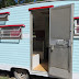 Exterior paint on our vintage travel trailer