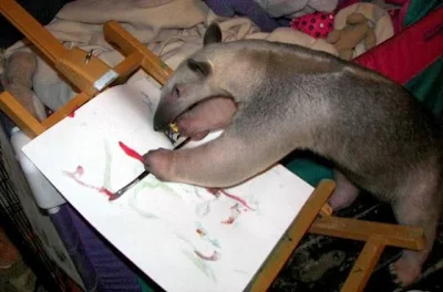Как животные зарабатывают на живописи