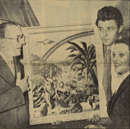 Minou Philip, Gérard Philipe et Ernest Villette (Ce Soir, 30 mai 1951)