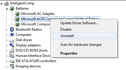  you’ll find MicrosoftACPI-Compliant control Method Battery &gt;&gt; Right