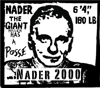 classic Nader for President poster