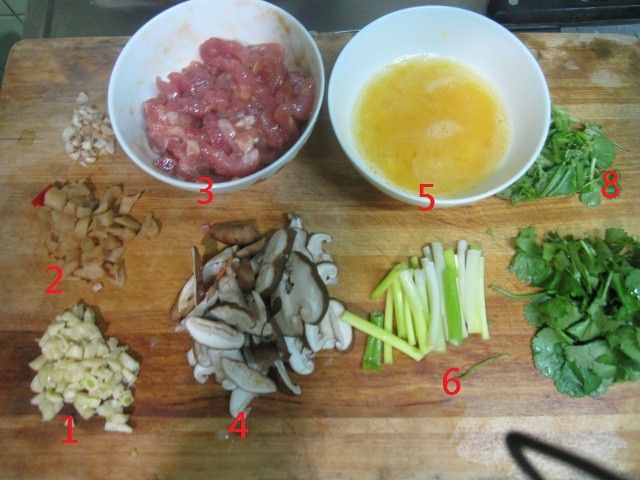 潮式炒蘿蔔糕-備料