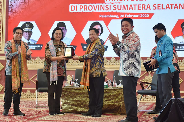 HD Dapat Dukungan Menkeu Pangkas Kemiskinan di Sumsel