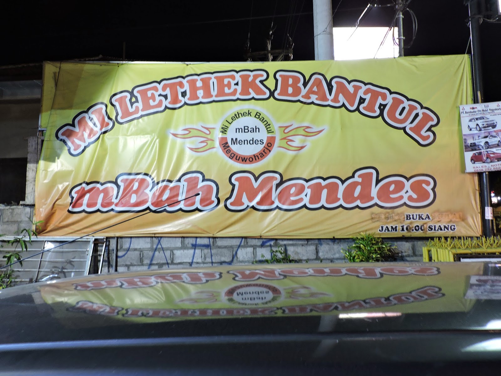 Warung Mie  Lethek  Bantul mBah Mendes