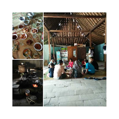 Kumpul makan siang, gunung kidul