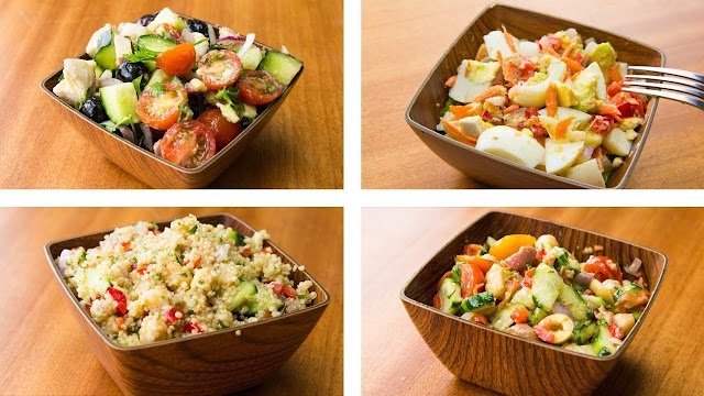 4 Healthy Salad Recipes For Weight Loss  Easy Salad Recipes