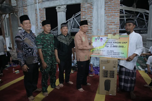 Safari Ramadhan di Kecamatan Pulau Rakyat, Ini Pesan Bupati Asahan