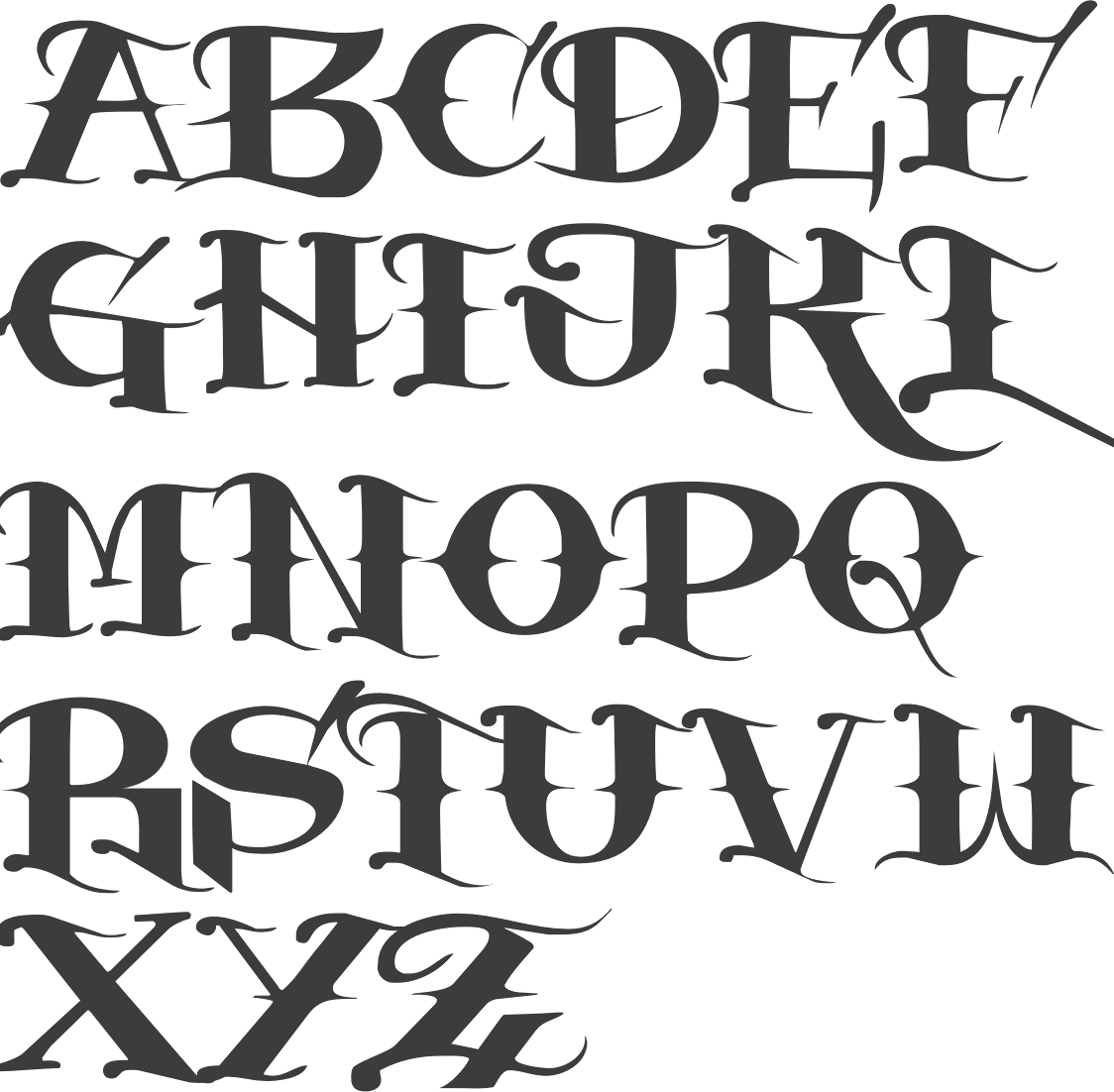 graffiti font