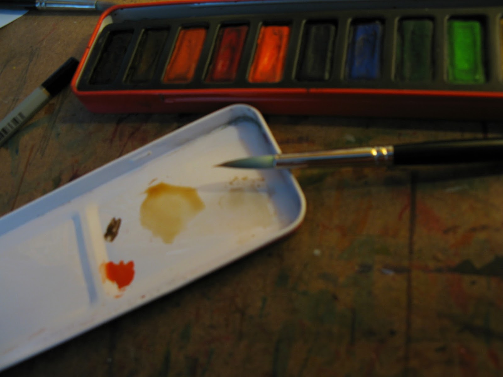 Mixing skin tones with watercolour | Tips for the beginner artist!