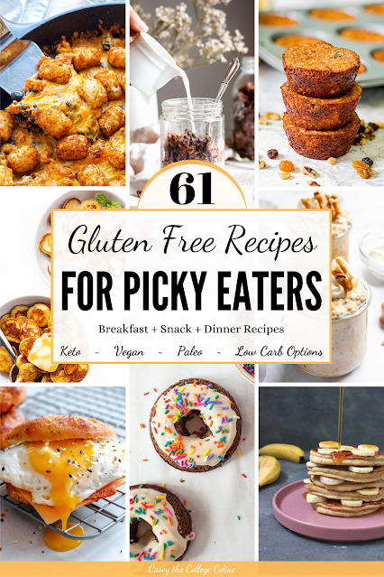 If you have a picky child who needs to eat #glutenfree, you'll love this round-up of #allergyfriendly and #kidfriendly recipes! #Keto, #paleo, #vegan