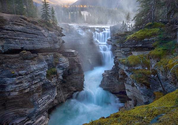 Athabasca Falls, Jasper National Park Alberta, Canada