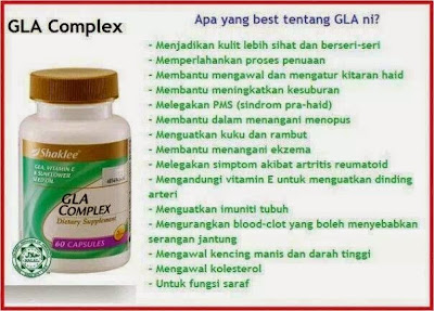 Kebaikan GLA Complex Shaklee