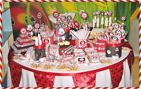 Mesa fiesta tematica candy bar