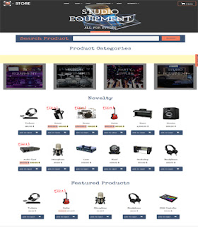 M-Store - Music Store eCommerece WordPress Theme 