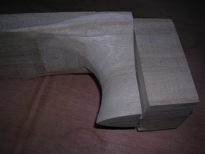 Heel carving