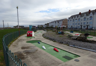 Crazy Golf at Drift Park in Rhyl