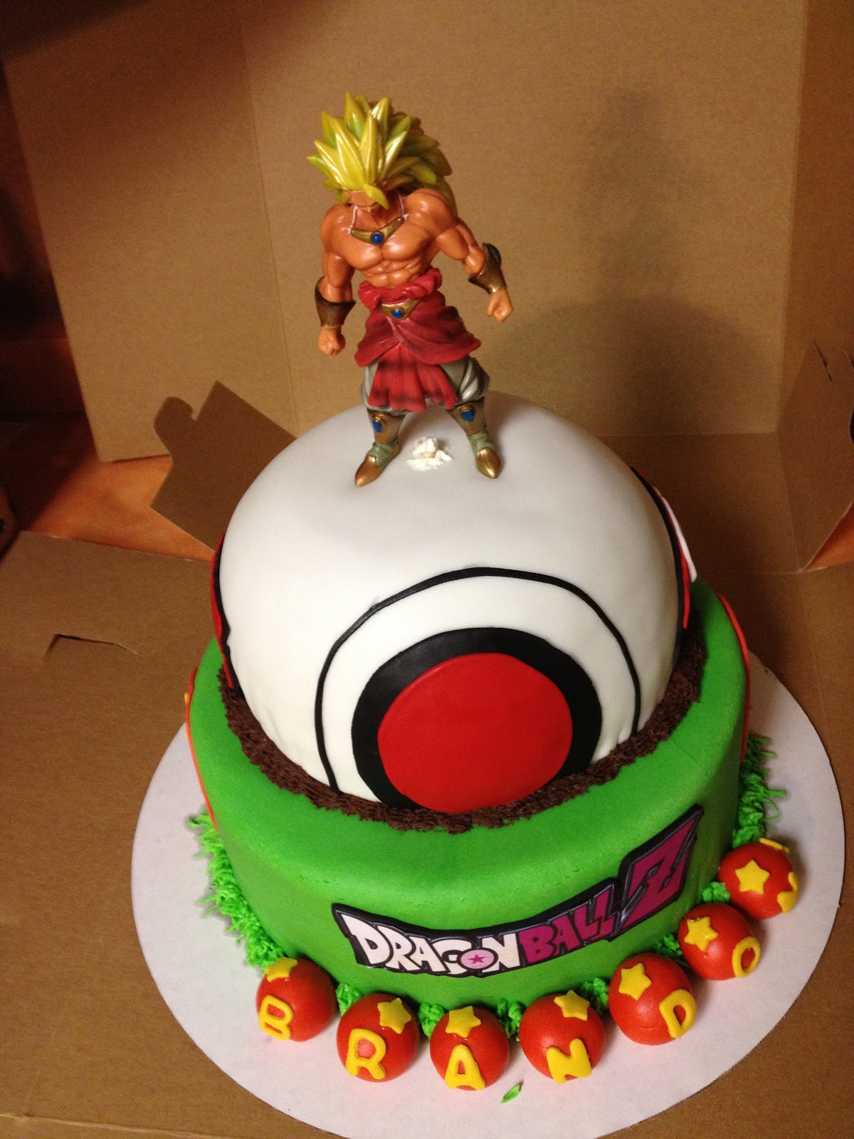 Love to Bake!: Drazon Ball Z Cake