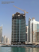 The Atlantic construction photos, Dubai Marina , December 2011 (dubai )