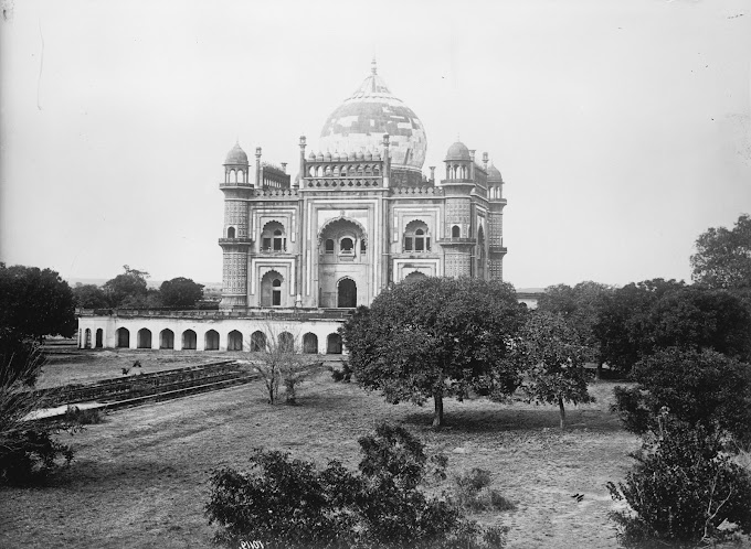 Safdarjung Tomb (Nawab Safdarjung of Awadh Tomb), Delhi, India | Rare & Old Vintage Photos (1909)