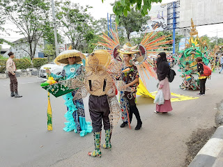 Peserta banjarmasin sasirangan festival