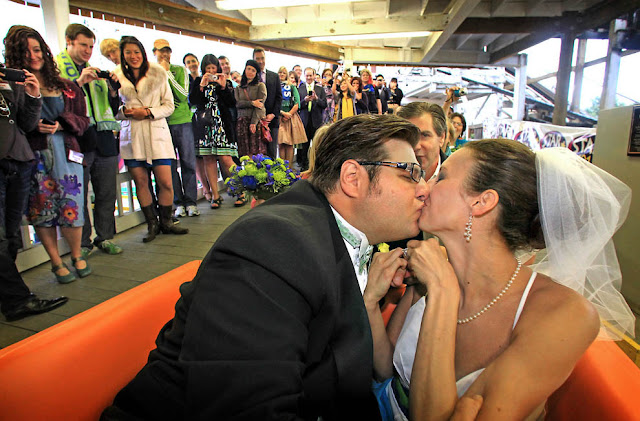 Wedding on a Roller Coaster Pictures