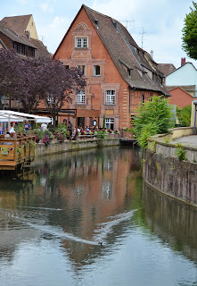 Petite Venice, Little Venice, Colmar, France, rogue duck, canals of Colmar