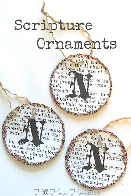  diy scripture ornament