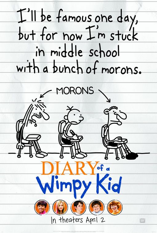 diary of wimpy kid 6. titled quot;Diary of Wimpy Kid