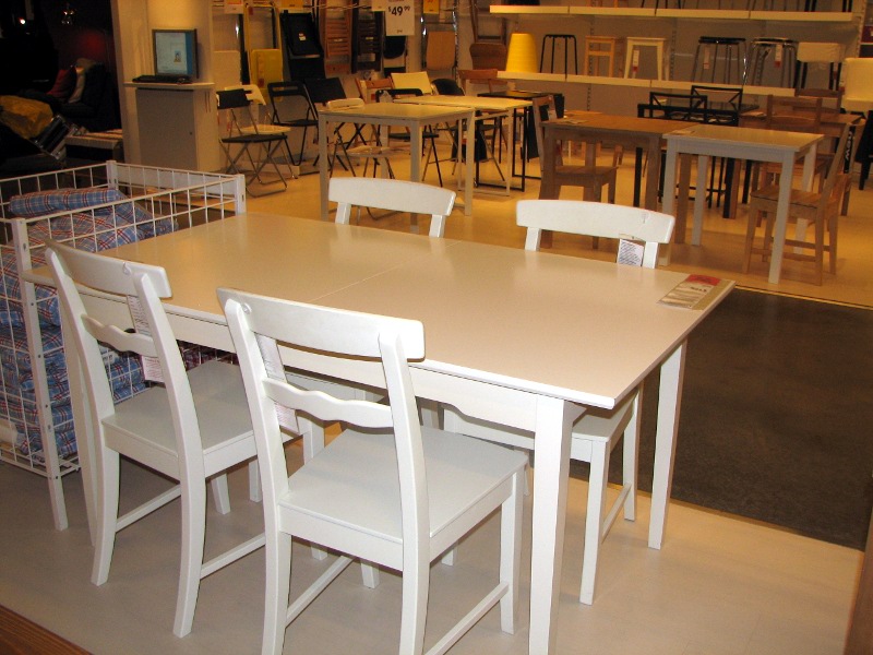 Ikea Dining Room Set White