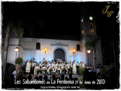 Los Sabandeños en La Perdoma por el 50º Aniversario de la Comunidad de Aguas de La Perdoma. 