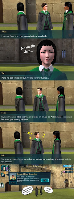 Hogwarts Mystery fotonovela prefecto felix